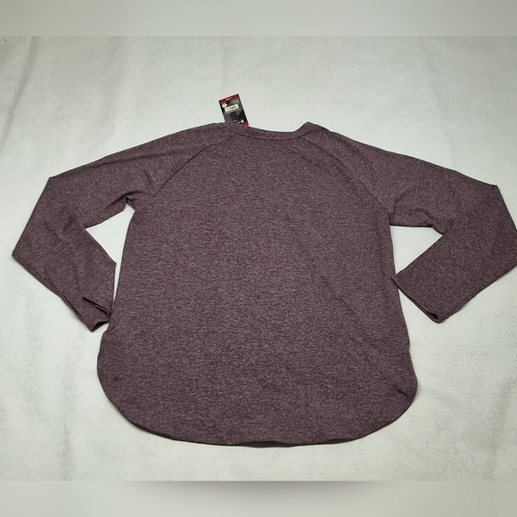 New Member's Mark Womens Soft Heather Top With Thumb Holes Size XL - Picture 4 of 10